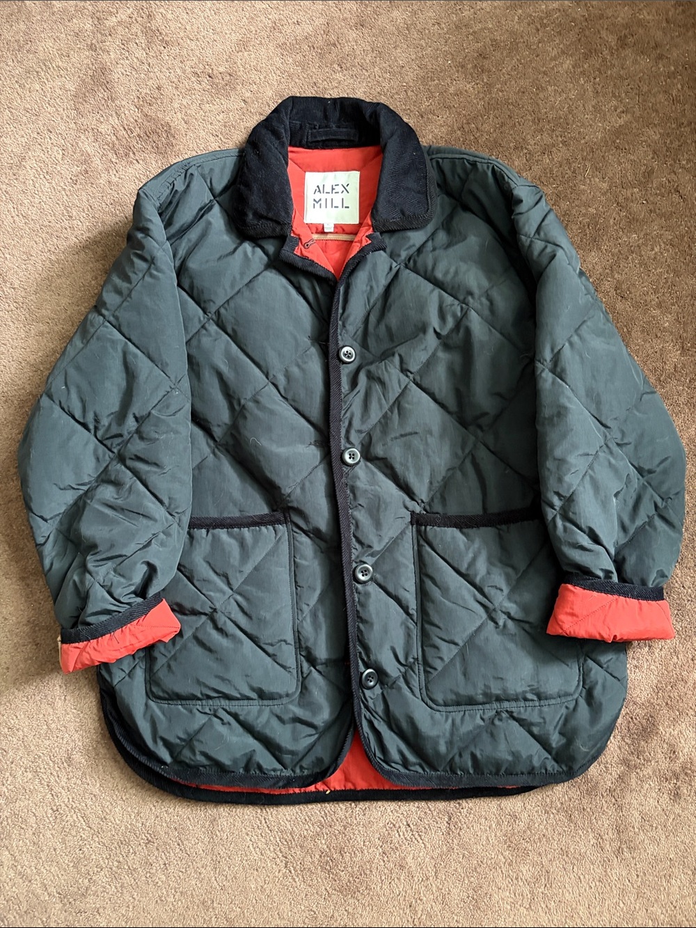 Alex Mill Quinn Quilted Nylon Jacket - Picture 2 of 7